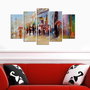 Wallity Pintura Decorativa MDF 5M-7 Multicolor
